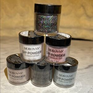 Lot Of 6 Dip Powder Set  10g-0.35oz